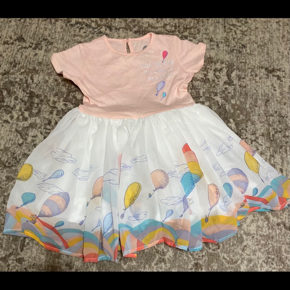 Like New - Toddler Girls Dr. Seuss Dress 4T